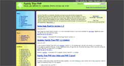 Desktop Screenshot of familytreephp.com